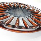 Magnificent "Soleil" dish Louis Giraud / Vallauris / Vintage