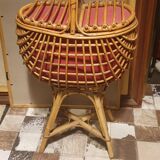 Sixties rattan worker
