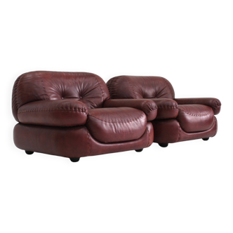 Sapporo Italian armchairs for Mobil Girgi 1970s , set of 2