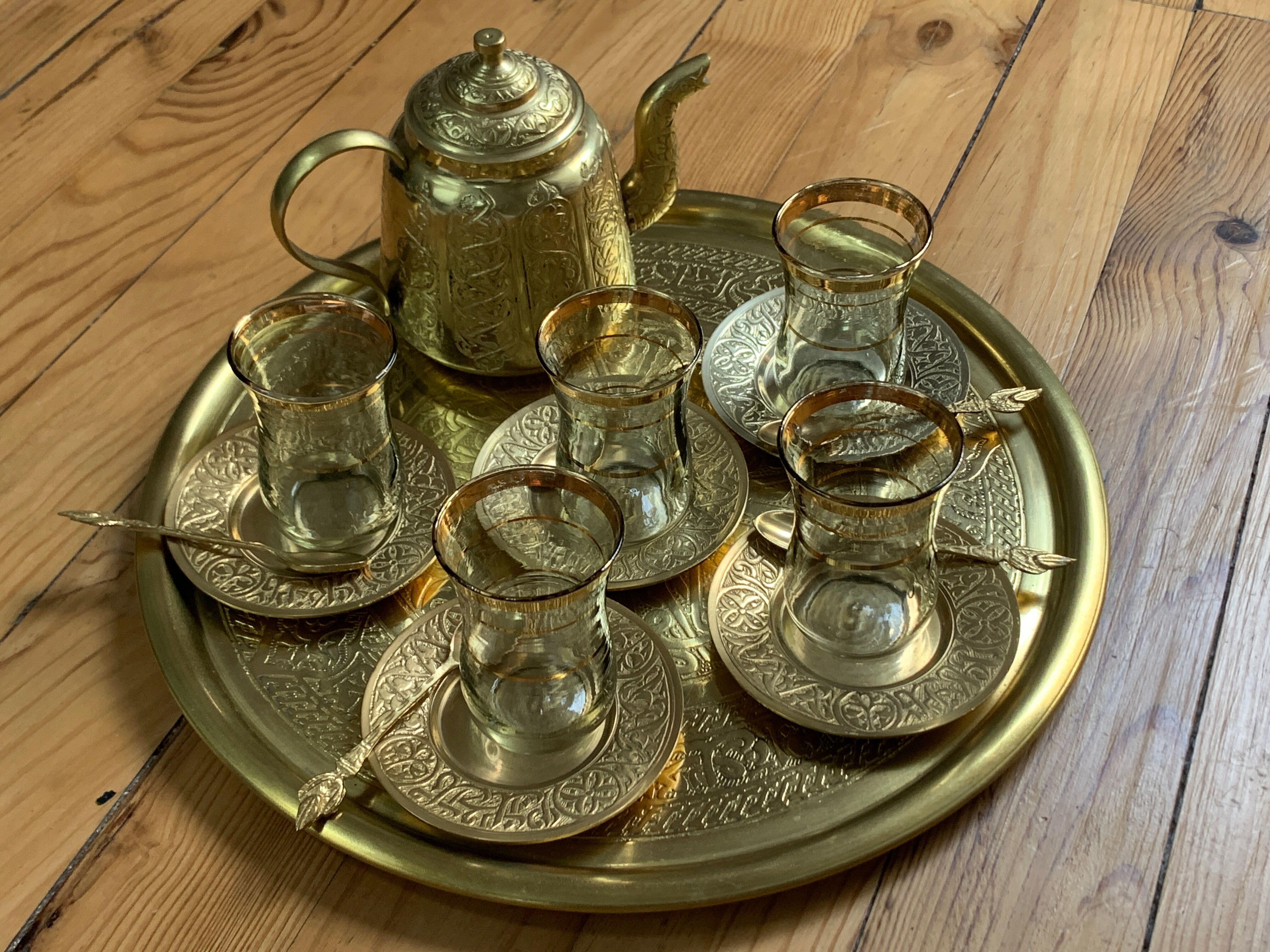 Moroccan tea service