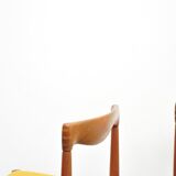 Danish vintage teak dining chairs by HW Klein for Bramin, set of 4