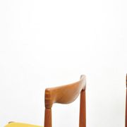 Danish vintage teak dining chairs by HW Klein for Bramin, set of 4