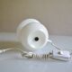 mushroom night light opal glass white Italy 80's 1980