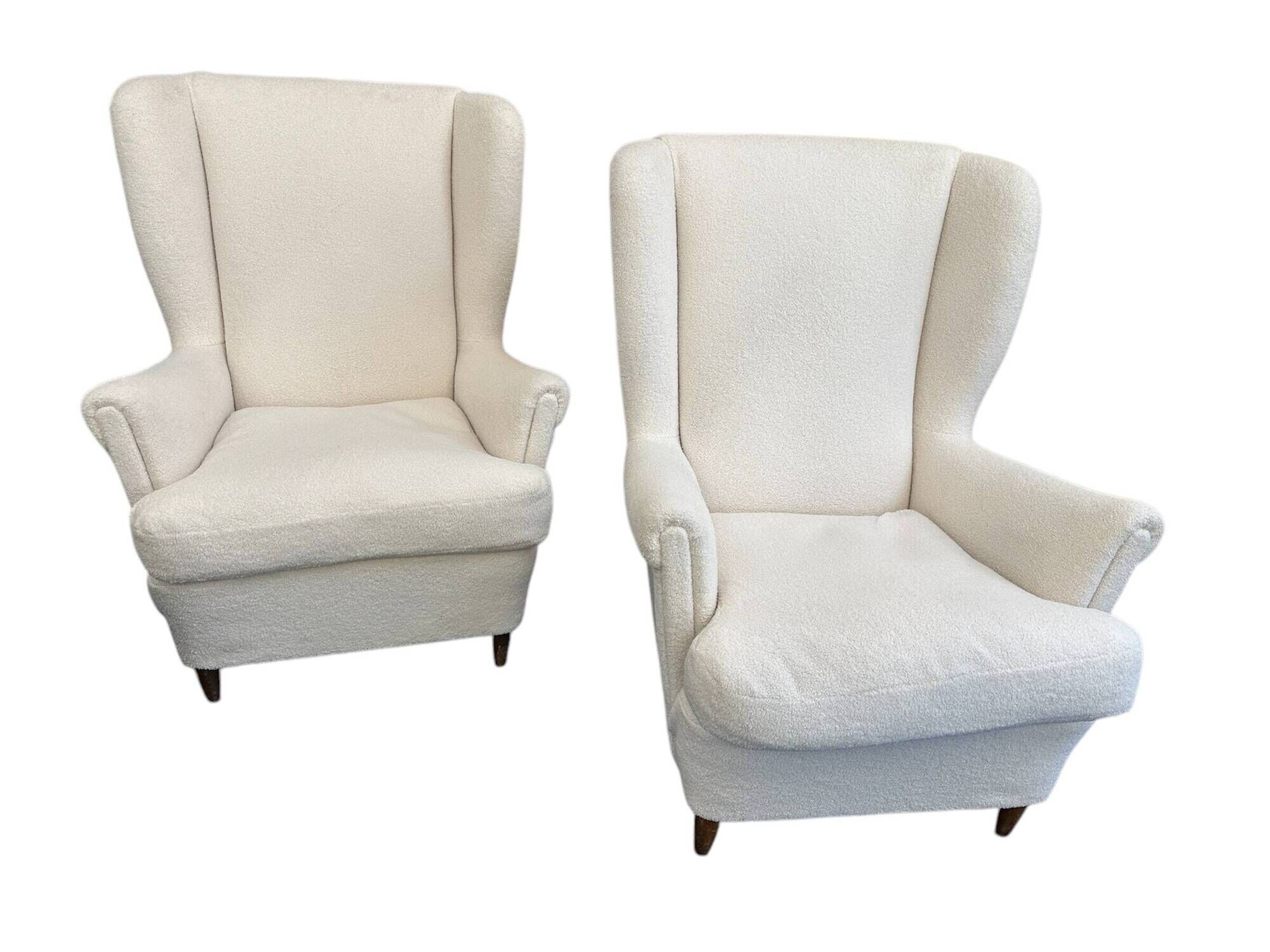 Italian 1940’s pair of armchairs by Paolo Buffa