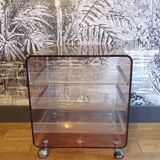 Michel Dumas vinyl cabinet in plexiglass