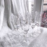 6 champagne flutes