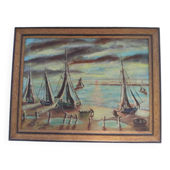 Tableau bateau