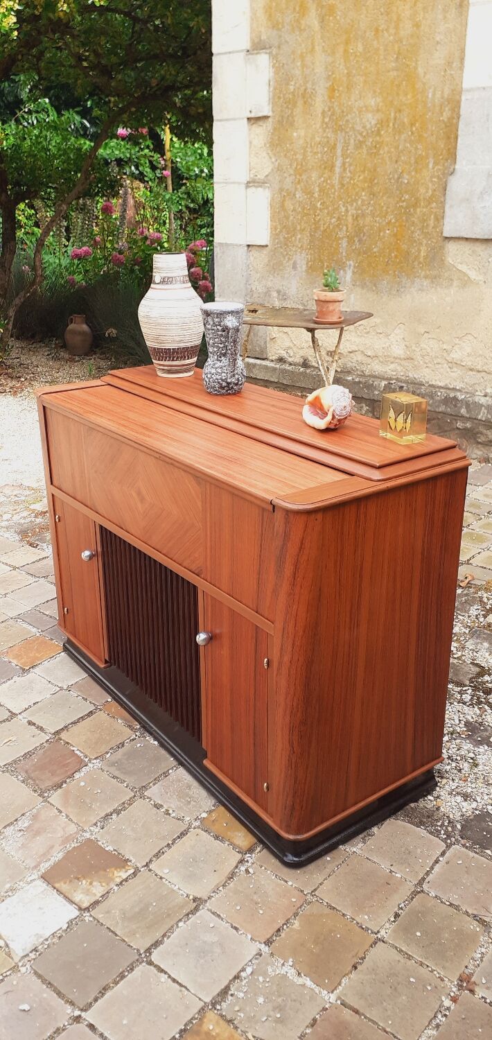 Art Deco Bar Furniture 1950 rosewood and mahogany