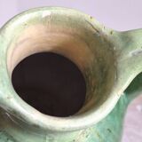 Glazed terracotta water jug