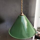 Enamelled sheet metal cone suspension