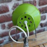 Vintage green desk lamp 70's