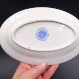 Pair of small cups or opaque porcelain ravines Model Duchess, St Amand Hamage