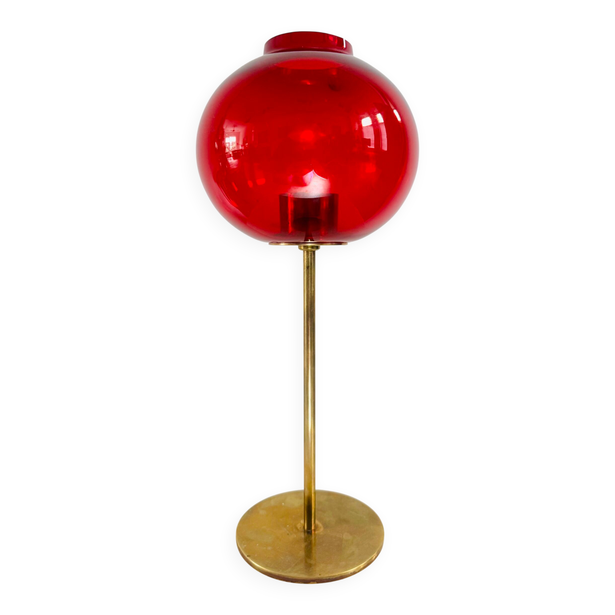 Model Nr135 Brass Candle Holder By Hans-Agne Jakobsson For Markaryd Ab, Sweden 1950S