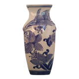 Asian style vase handmade floral decoration