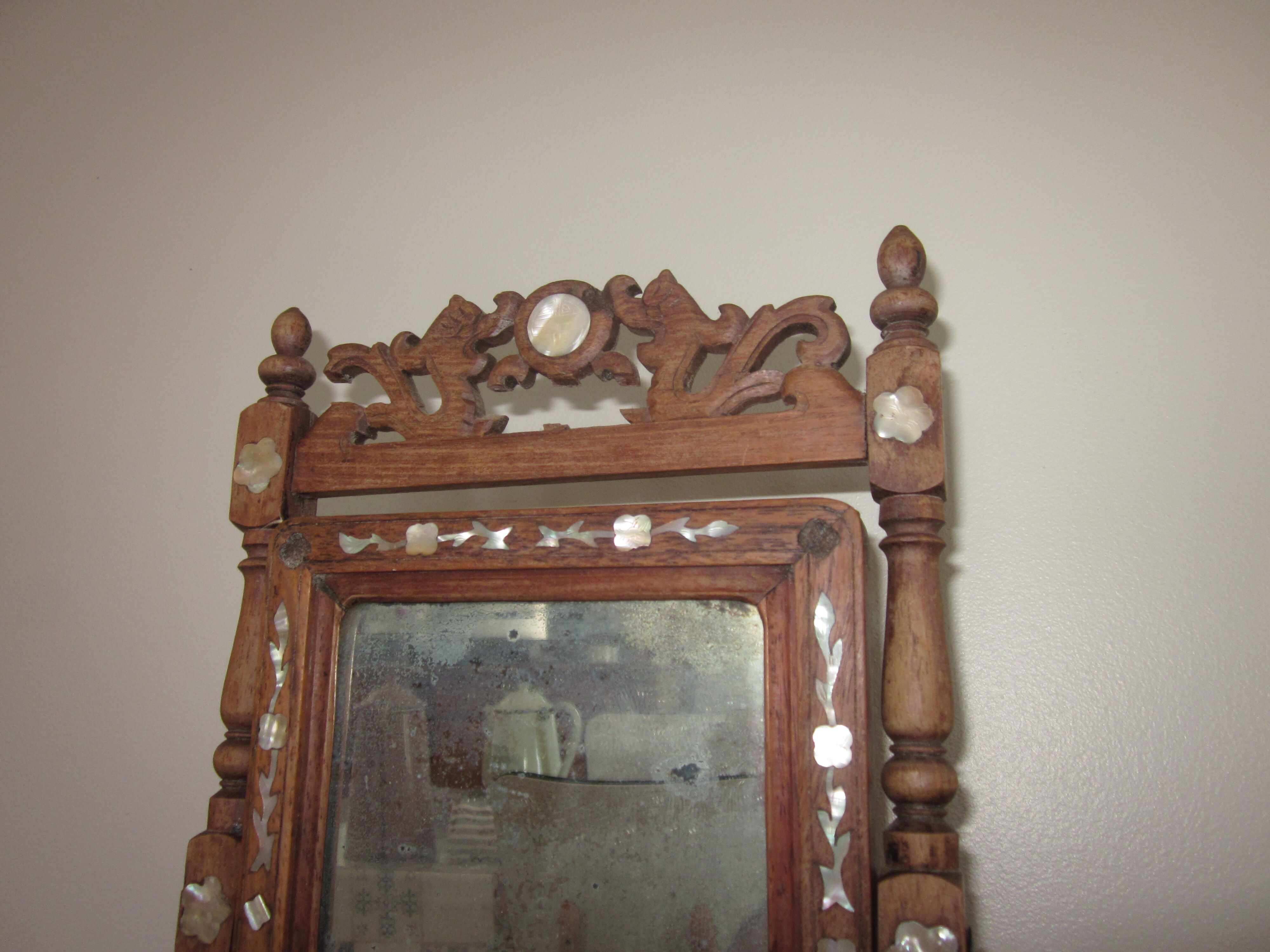 Old spyche mirror