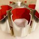 Garde-manger de suspension par bent karlby pour lyfa danemark - design danois - objet de collection - scandin