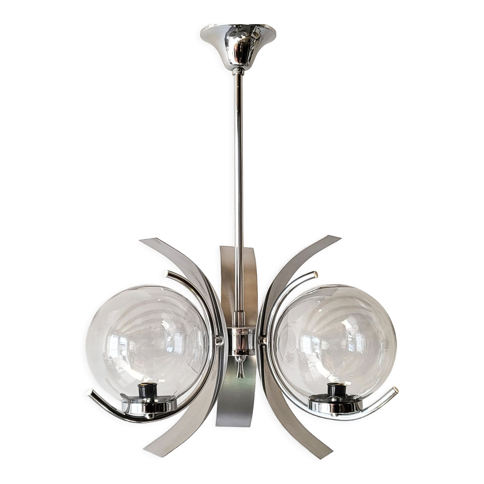 Pendant lamp vintage space age 1970