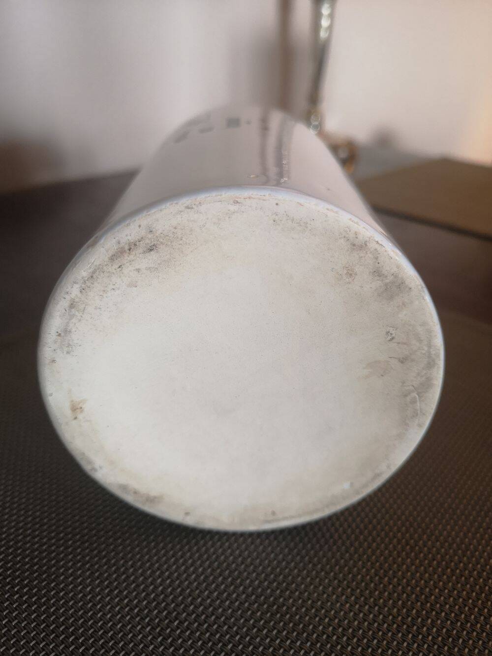 White ceramic bottle - Red Wine - 1950s/1960s