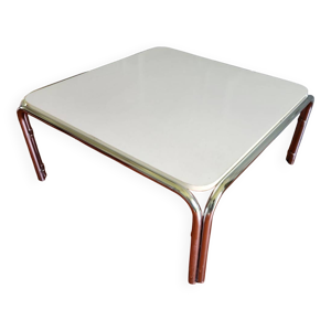 Table basse 70 chromée