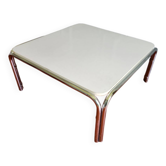 70 chrome coffee table