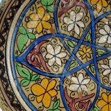 Old oriental dish