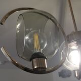 Art deco brass chandelier