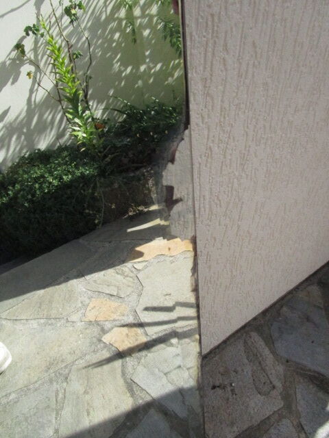 Rectangular old bevelled mirror - 116x84cm