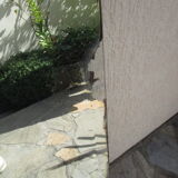 Rectangular old bevelled mirror - 116x84cm