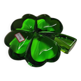 Baccarat green crystal paperweight