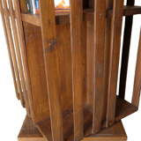 Old revolving library in solid oak