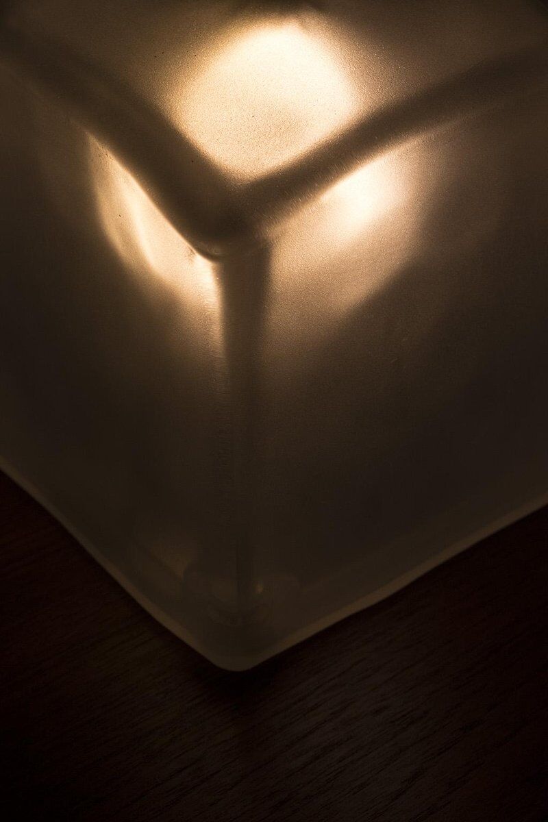 Lampes de table Iviken Ice Cube d'Ikea, ensemble de 2