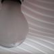 Vetri murano venini 1960/1970 vintage pink glass lamp
