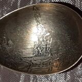 4 Silver teaspoons