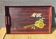 Vintage Japanese lacquered wooden serving tray