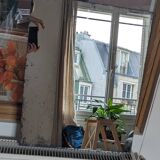 Aged effect mirror