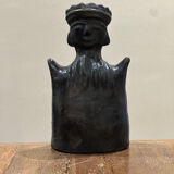 Handcrafted terracotta statuette