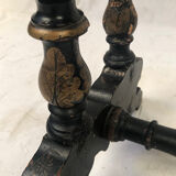 Napoleon III worker in blackened wood gilded