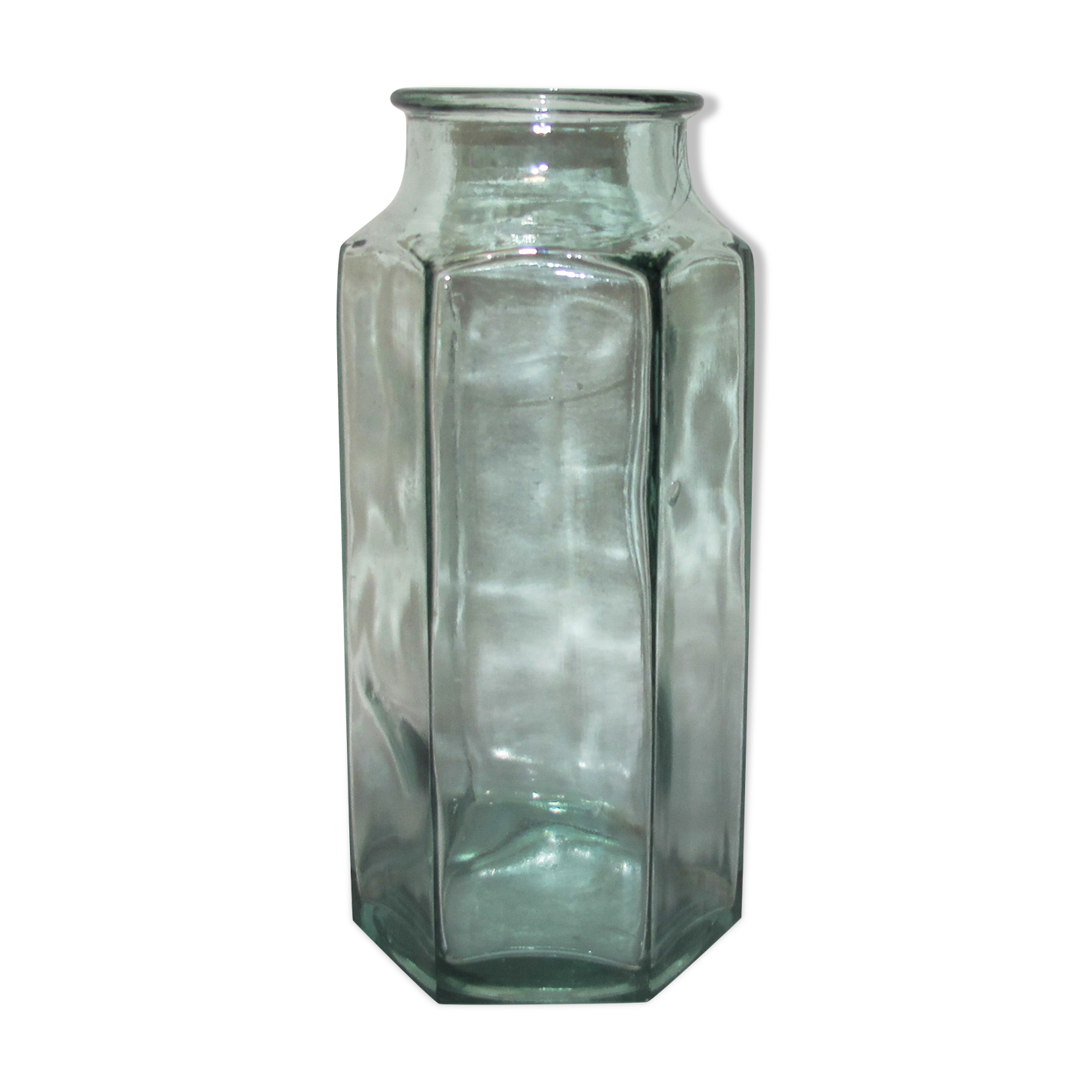 Large glass vase