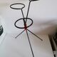 Tripod plant door vintage sheathed steel rockabilly