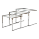 Nesting tables in chrome – 1970s design