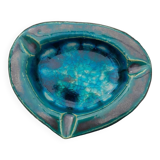 Vintage ashtray in enamelled ceramic numbered