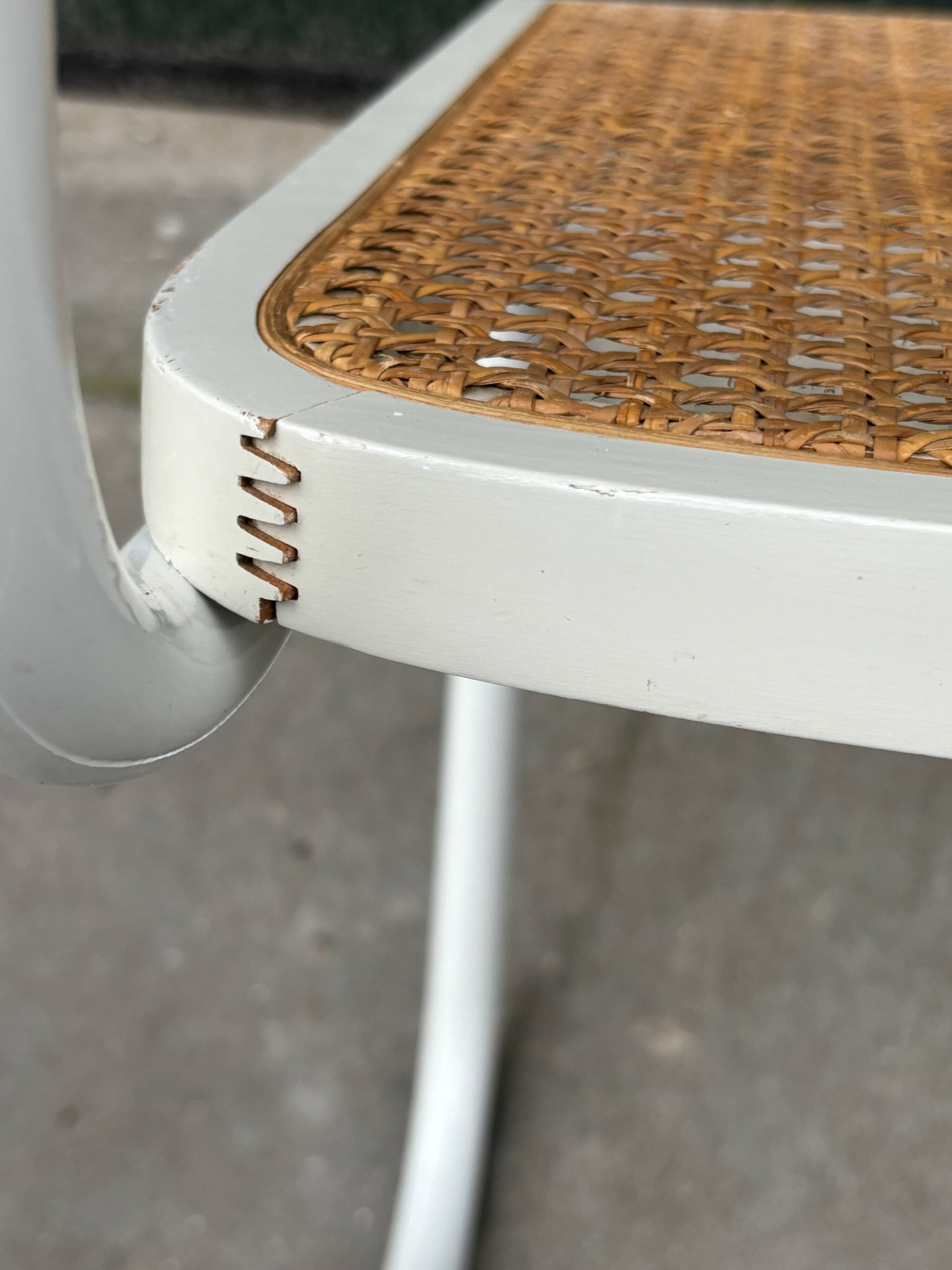 Lot de 4 chaises Cesca modèle b32 par Marcel Breuer Design