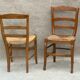 4 straw chairs