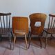 Suite de 4 chaises Baumann