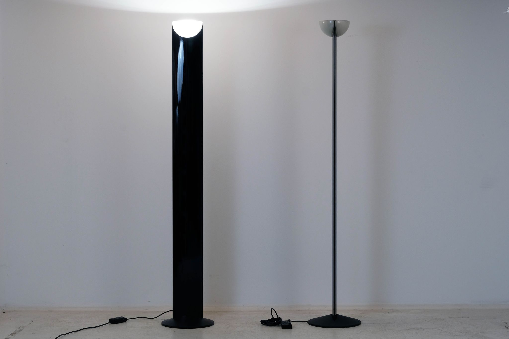 Pair of "Adonis" floor lamps by Gianfranco Frattini for Luci 1987