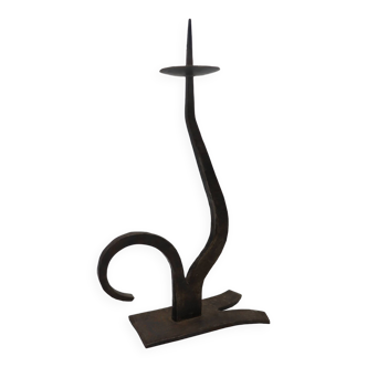 Marolles house wrought iron candlestick