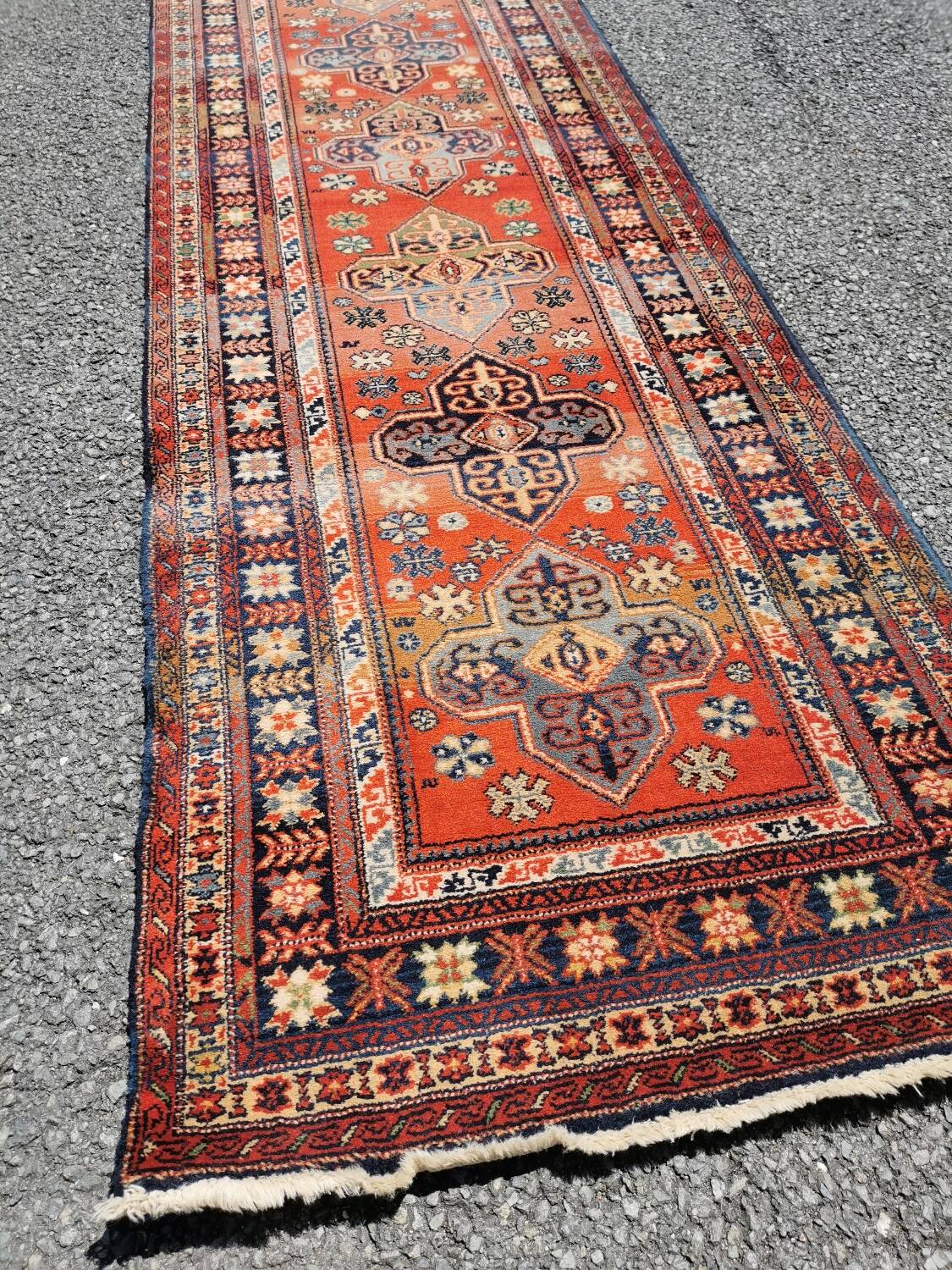 Oriental hallway rug