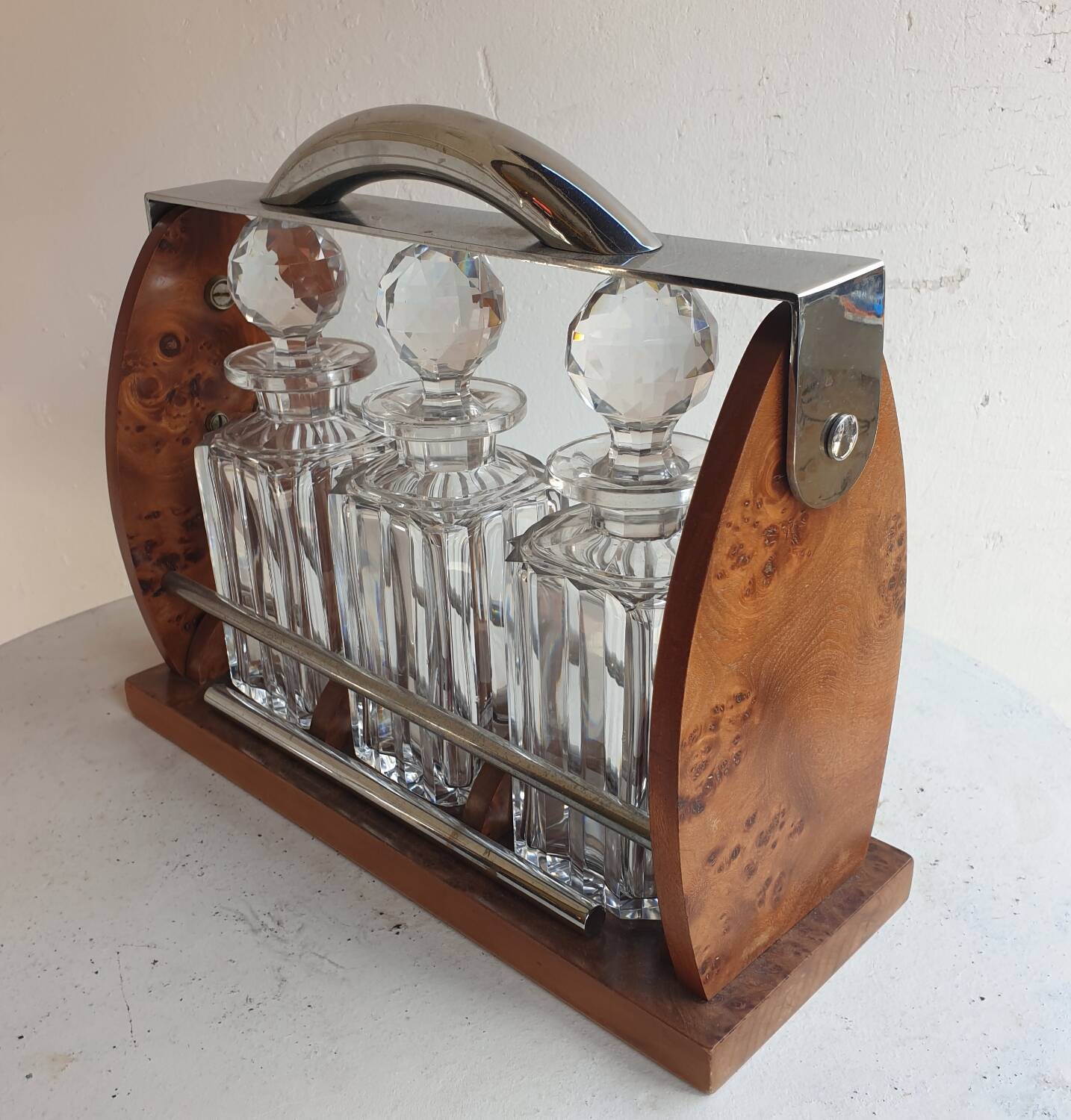 Art Deco Liqueur or Whiskey Cellar