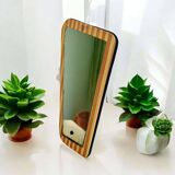 Vintage asymmetrical mirror from the 50s