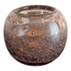 Biot glass tealight holder